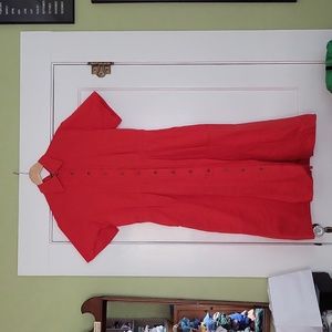 Ilana Kohn Iris Dress in Scarlet (red) Large Brand New